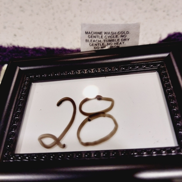 Coldwater Creek Women's Cardigan Wool Blend Small Embroidered Purple   Made USA - Picture 12 of 12